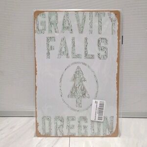 Gravity Falls Tin Wall Sign, 7.75x11.75 Inch